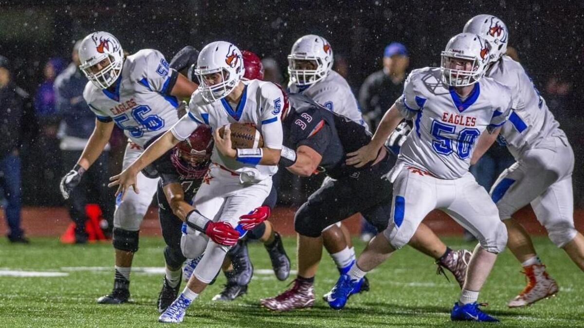 Graham-Kapowsin opens the season ranked second in The News Tribune’s Class 4A rankings after reaching the 4A state quarterfinals last year and returning sophomore quarterback Dylan Morris (5). The first games of the 2016 season are Sept. 2.