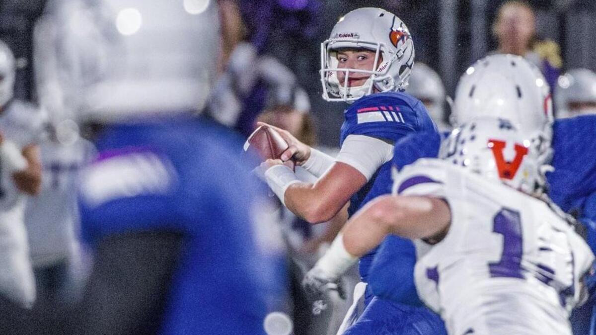 Quarterback Dylan Morris of Graham-Kapowsin led the Eagles to a 34-28 win against previously unbeaten Sumner on Friday, moving the Eagles up to No. 2 in the latest 4A football rankings.