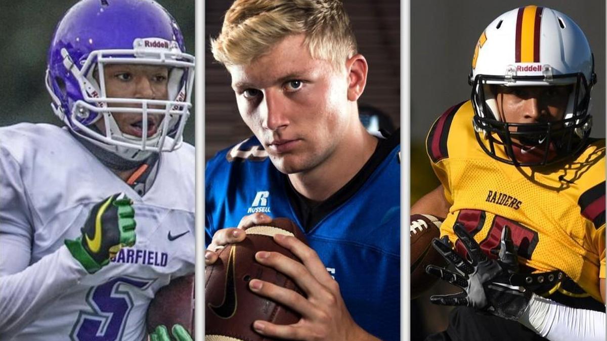 Garfield’s Tre’Shaun Harrison, Coeur d’Alene’s Colson Yankoff and Crescent Valley’s Talanoa Hufanga headline the 2018 class of The News Tribune’s Northwest Nuggets, which have been published annually since 1988.