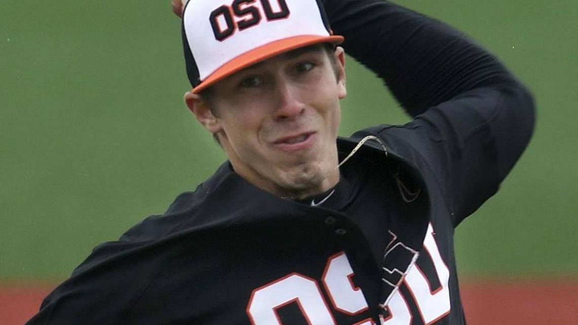 Oregon State pitcher Luke Heimlich, who as a teenager pleaded guilty to molesting a 6-year-old girl, will not accompany the Beavers to the College World Series. The 21-year-old left-hander made the announcement in a statement released through a representative for his family.