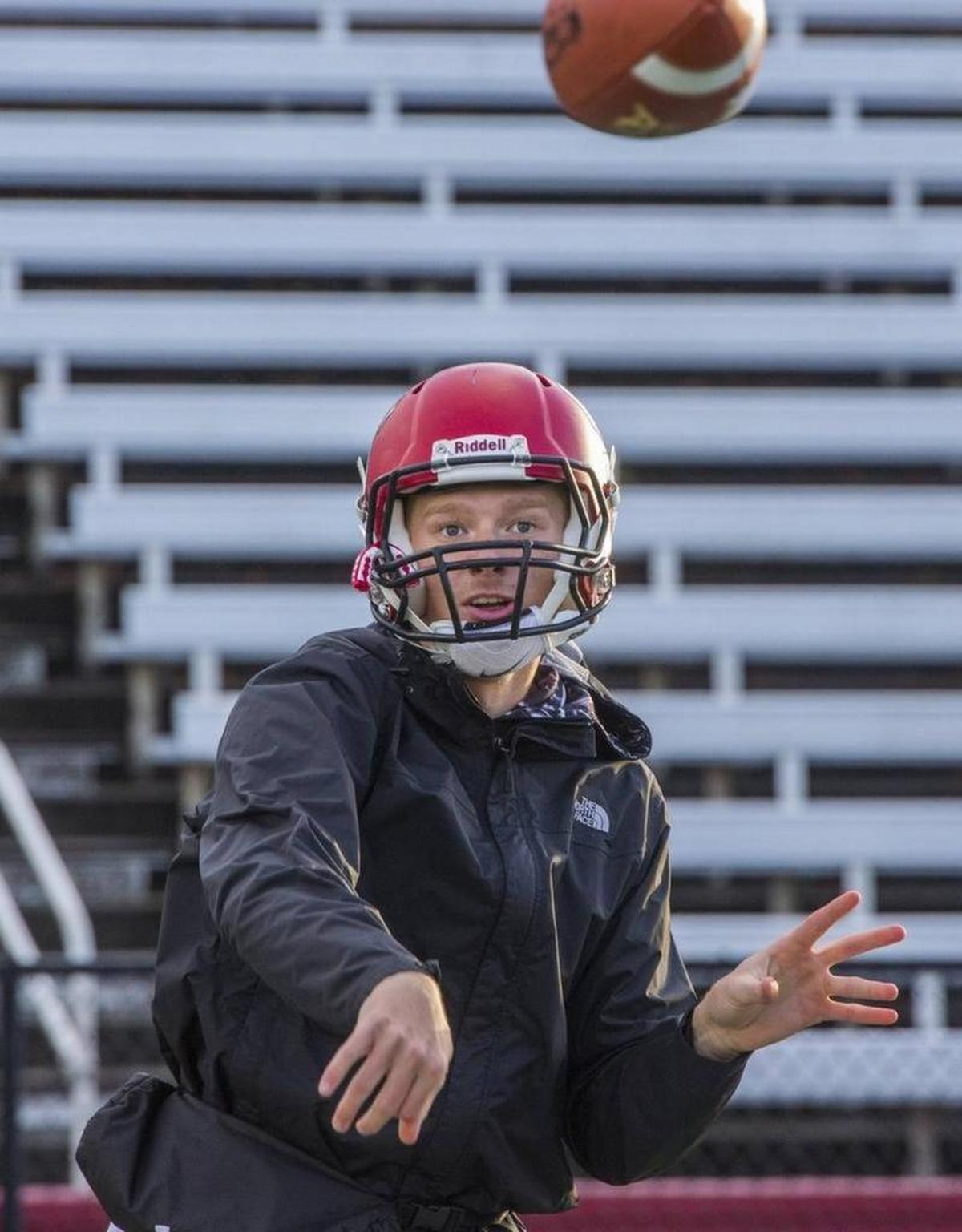 Quarterback JJ Lemming of the Steilacoom Sentinels earned 2A SPSL Sound MVP in the coaches all-league voting.