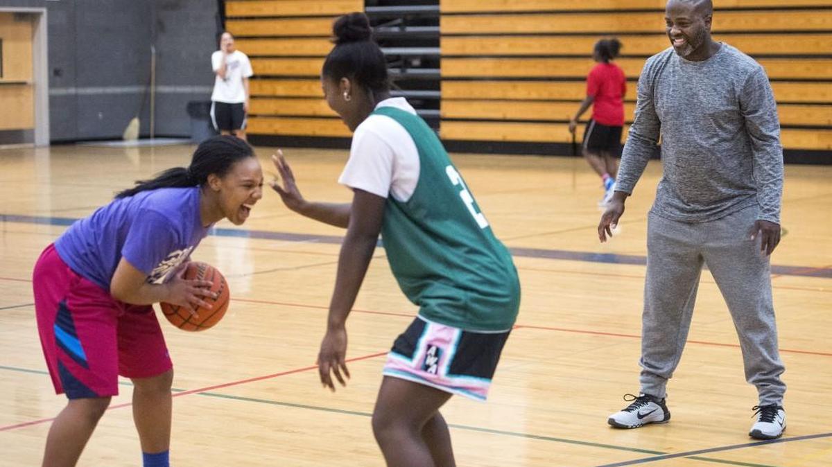 Todd Beamer’s Nia Alexander, center, helped lead her squad to its fourth consecutive state tournament berth.