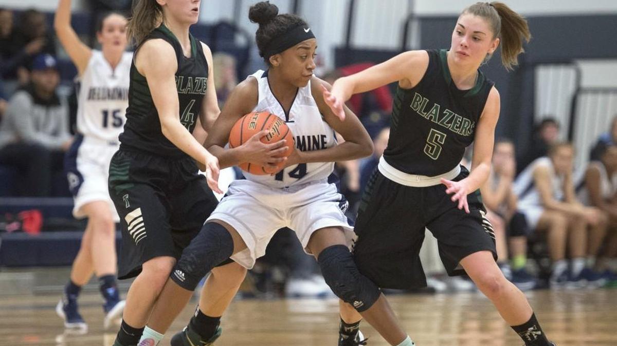 Bellarmine Prep’s Reyelle Frazier has helped the Lions retain their place among the top-10 team in the 4A classification.