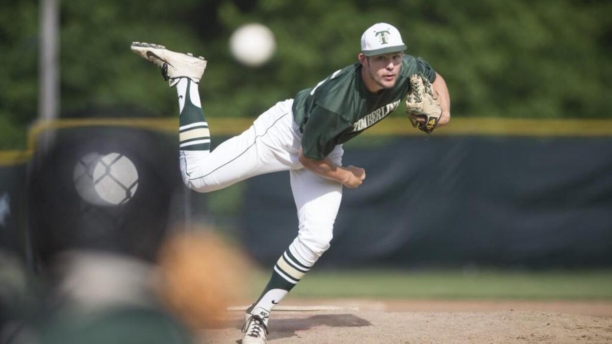 Timberline pitcher Austin Whalen threw a complete-game shutout of South Kitsap on Friday. He allowed six hits on 99 pitches and struck out five to improve to 5-2.
