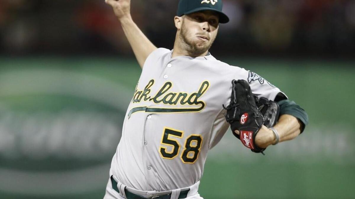 Right-hander Evan Scribner was 2-2 with a 4.35 ERA in a career-high 54 appearances for the Athletics in 2015.