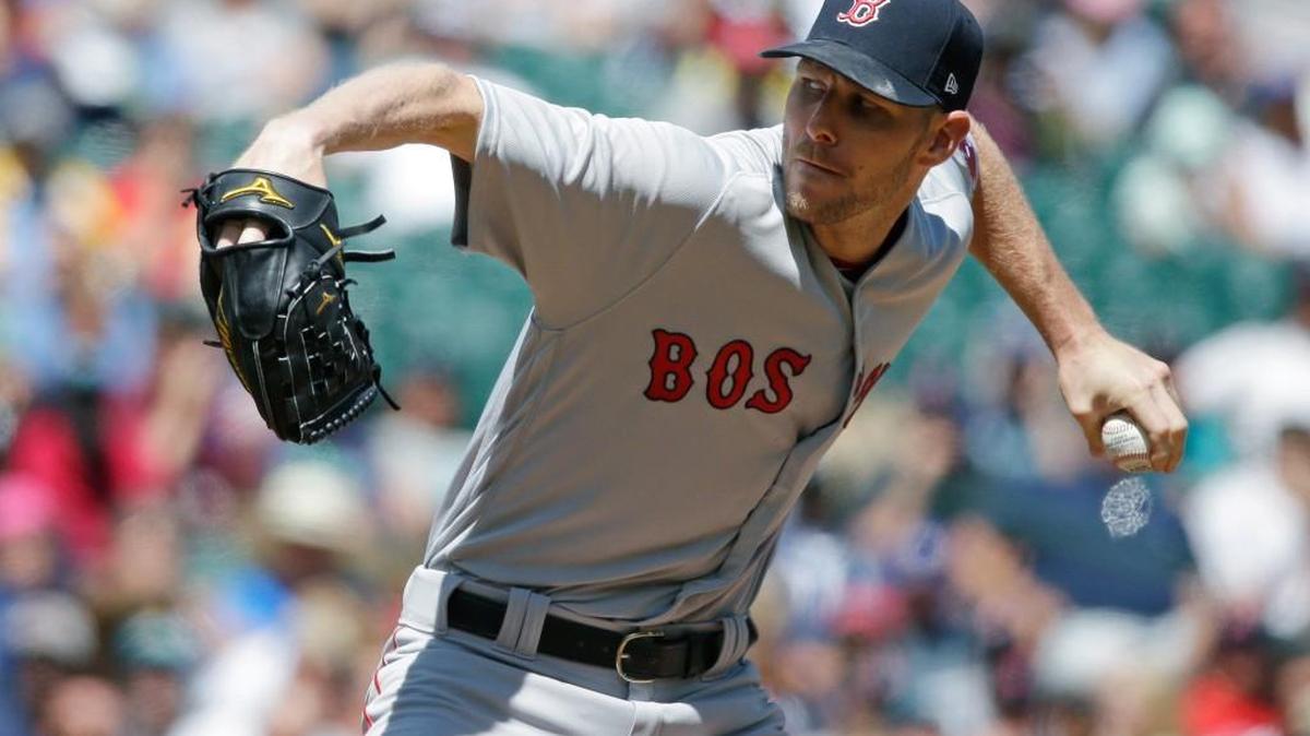 The Mariners had no answers Wednesday afternoon for Boston ace Chris Sale.