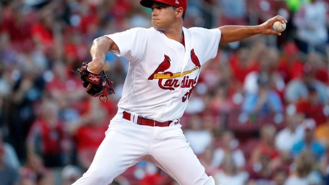 The Mariners acquired lefty Marco Gonzales from St. Louis on Friday in a trade for outfielder Tyler O’Neill.