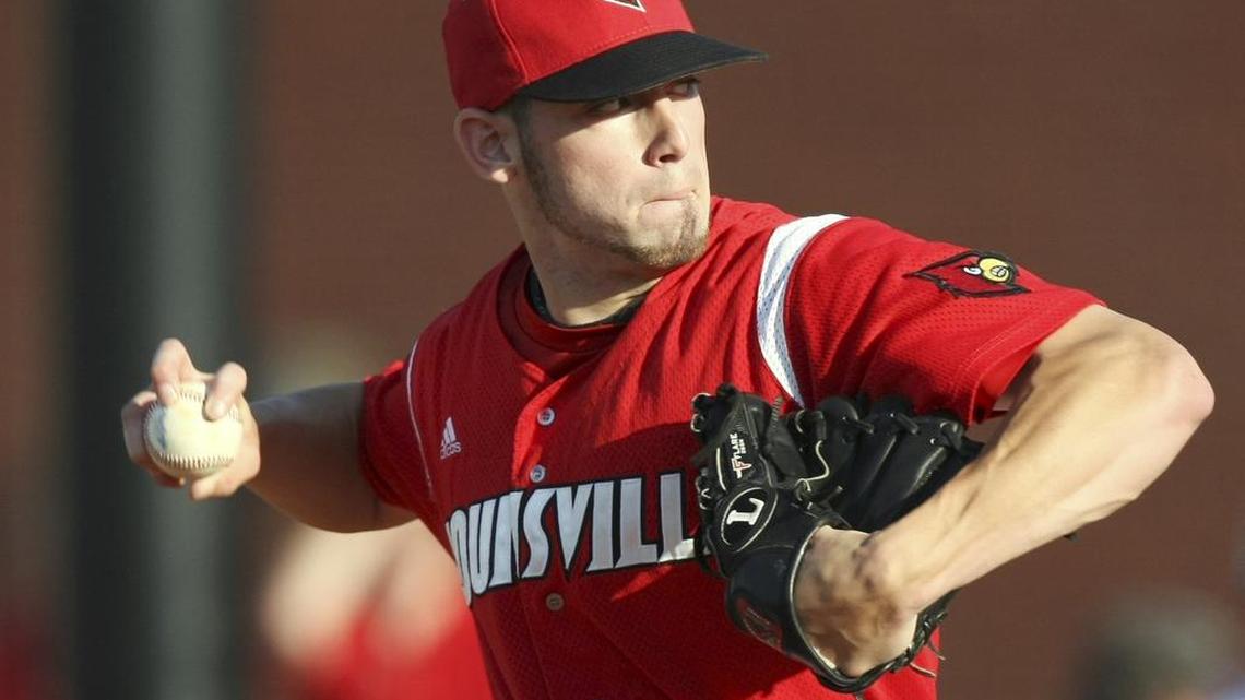 
New Mariners reliever Tony Zych knows where his place is in baseball reference books and the stack of the team's airline tickets. Zych pitched for the University of Louisville and was drafted twice by the Chicago Cubs (2008 out of high school but didn't sign, and 2011) and was sold by the Cubs to the Mariners on April 1.
