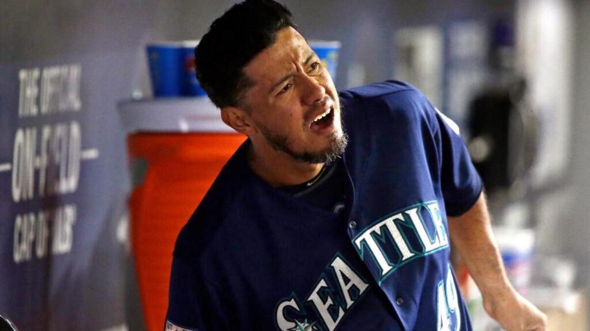 A rough night for Yovani Gallardo and the Mariners.