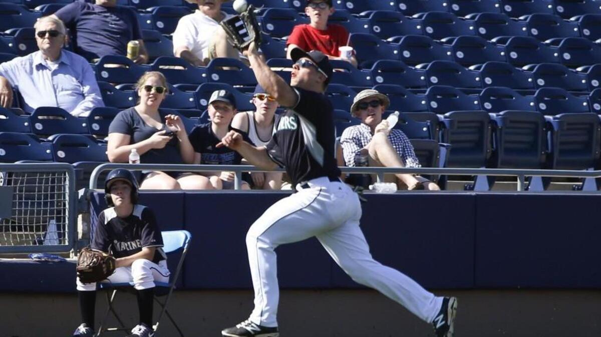 
Seattle left fielder prospect Tyler O'Neill has dominated the minors this season, batting .261 with 84 RBIs.

