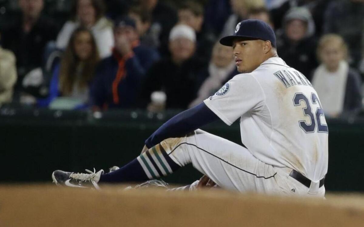 
Taijuan Walker will be skipped the next time through the pitching rotation and might not start another game this season, said Mariners manager Lloyd McClendon. 
