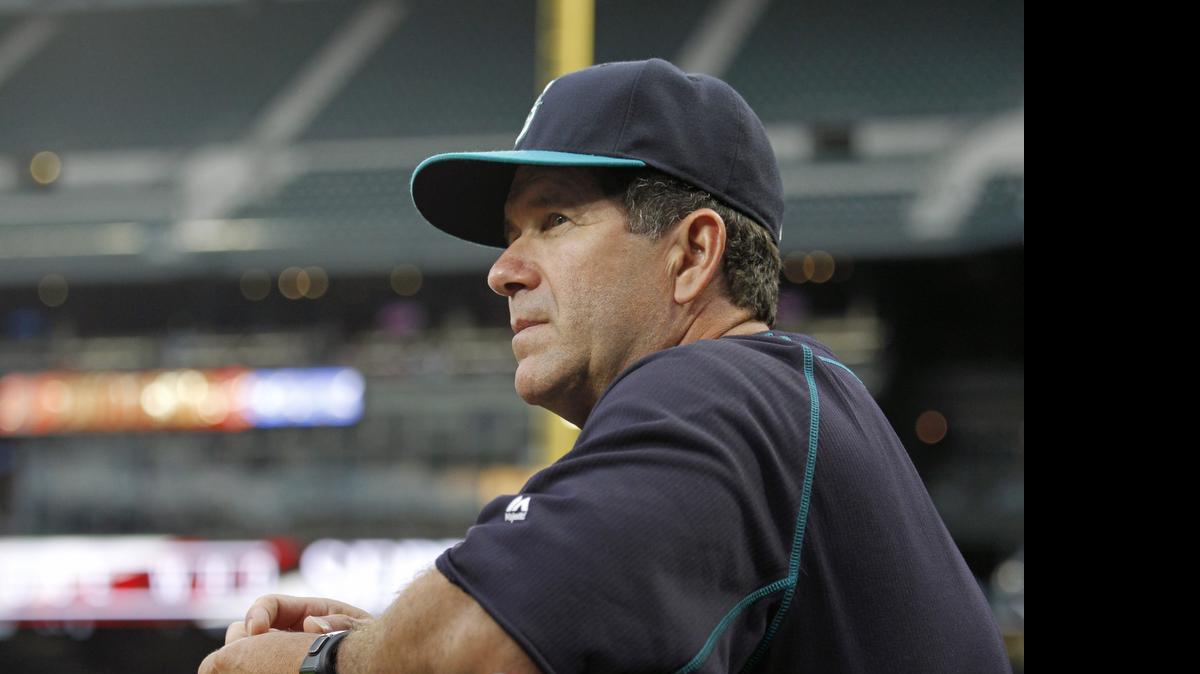 
Edgar Martinez, above, a seven-time All-Star, replaced Howard Johnson as hitting coach for the Seattle Mariners on June 20.
