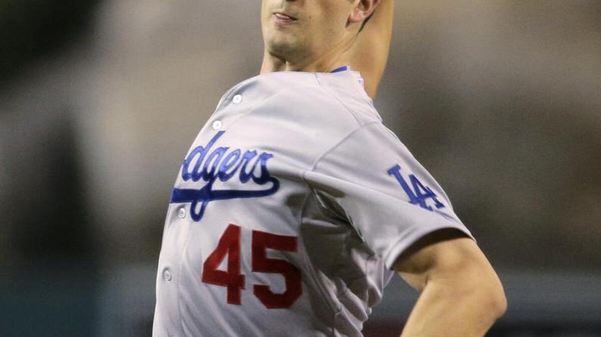 Starting pitcher Joe Wieland started two games for the Los Angeles Dodgers this past season, but primarily pitched in Triple-A Oklahoma City.