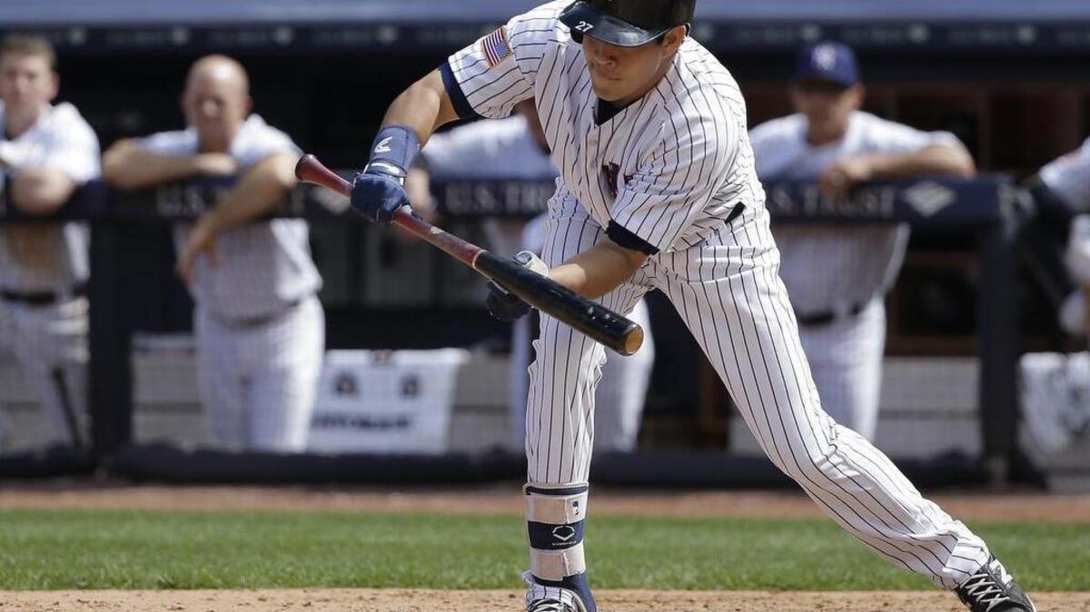 
Outfielder Ramon Flores appeared in 12 games for the New York Yankees this season before getting traded to Seattle as part of the package for Dustin Ackley.
