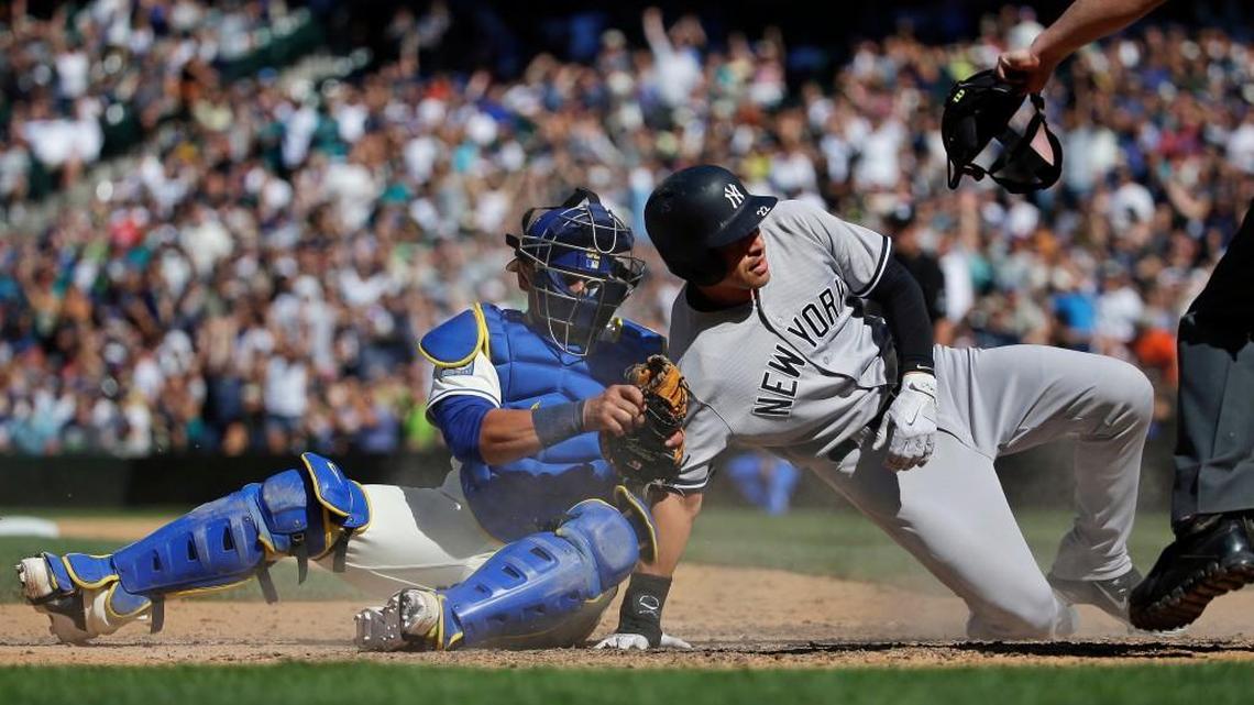 Mariners erase early deficit, but lose 6-4 to Yankees in series finale