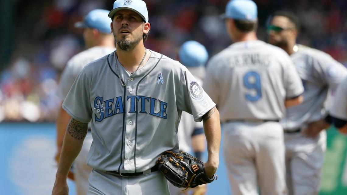 RIght-hander Christian Bergman is back with the Mariners.