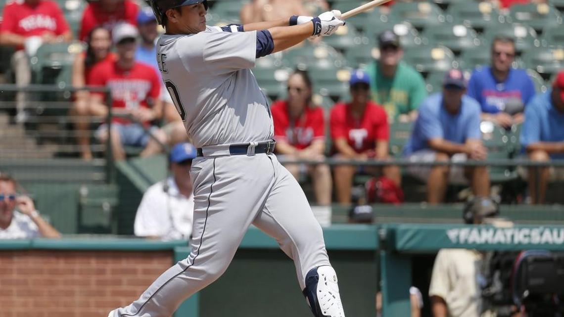 Mariners first baseman Dae-Ho Lee of South Korea faded in the second half of the season after an encouraging start. Lee is one of the position players Seattle may keep around for the 2017 season.