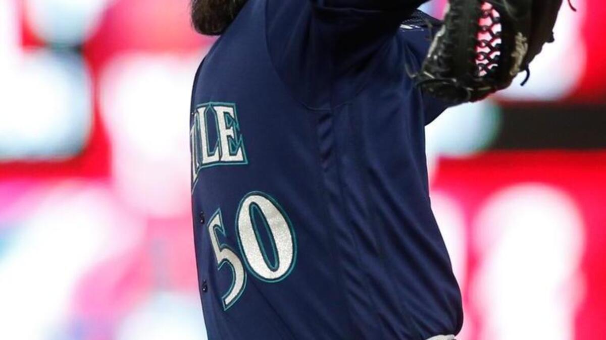 Mariners reliever Nick Vincent has a club-leading 1.86 ERA in a club-leading 40 appearances.