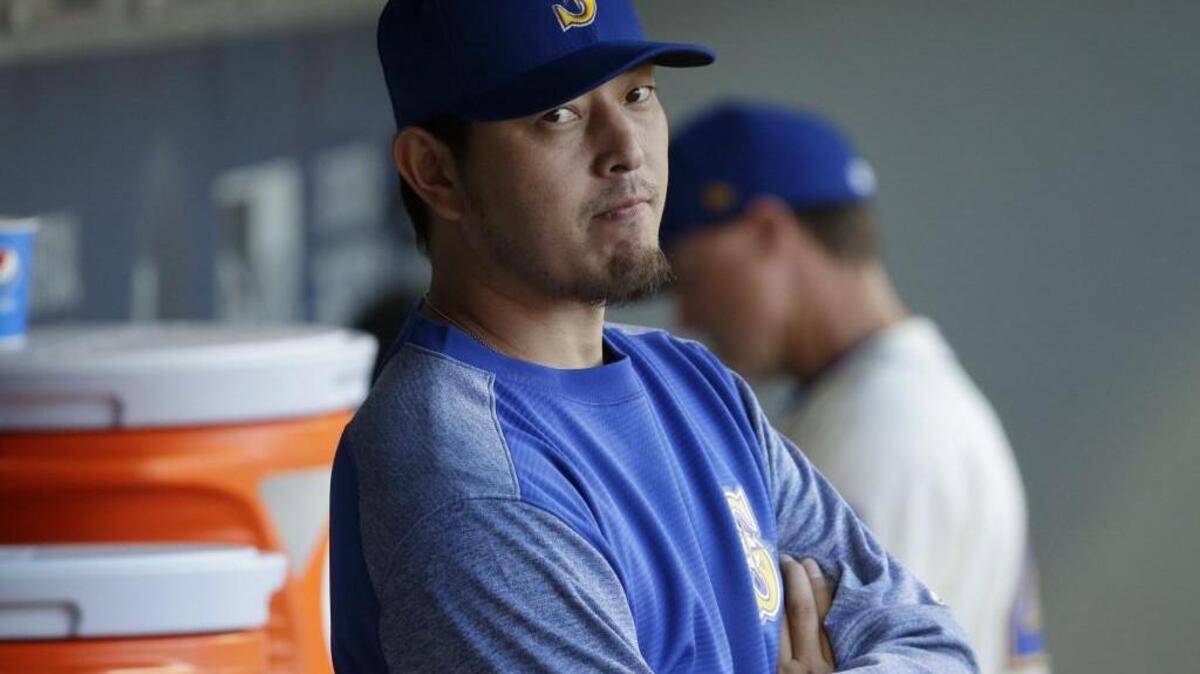 Seattle Mariners pitcher Hisashi Iwakuma spent a lot of time in dugouts in 2017, going on the disabled list in May and then not pitching again. He underwent shoulder surgery in September.