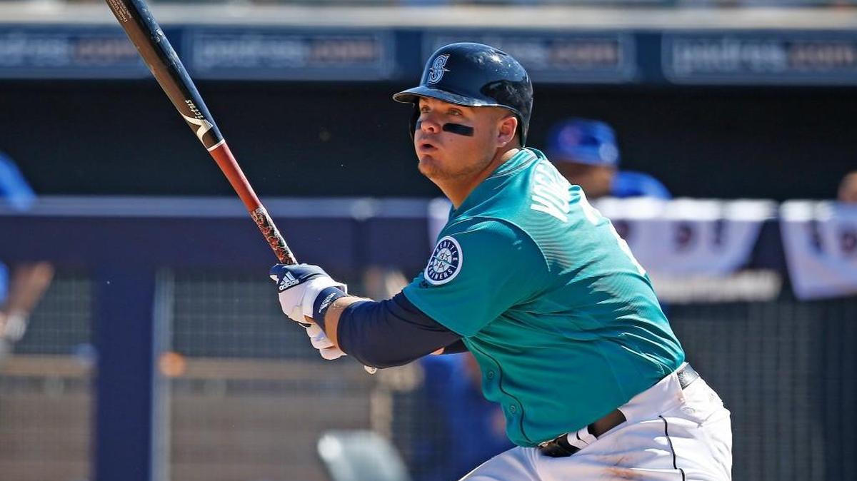 The Mariners recalled first baseman Dan Vogelbach from Triple-A Tacoma prior to Tuesday’s game against Houston.