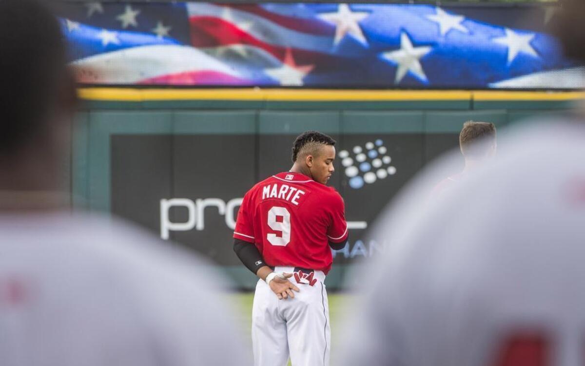 
Ketel Marte, who is considered to be one of the top prospects in the Seattle Mariners’ minor league organization, played in two all-star games this month — the Futures Game on July 12 and the Triple-A All-Star Game three days later. He was batting .313 this season for the Tacoma Rainiers, going into Thursday night’s game.
