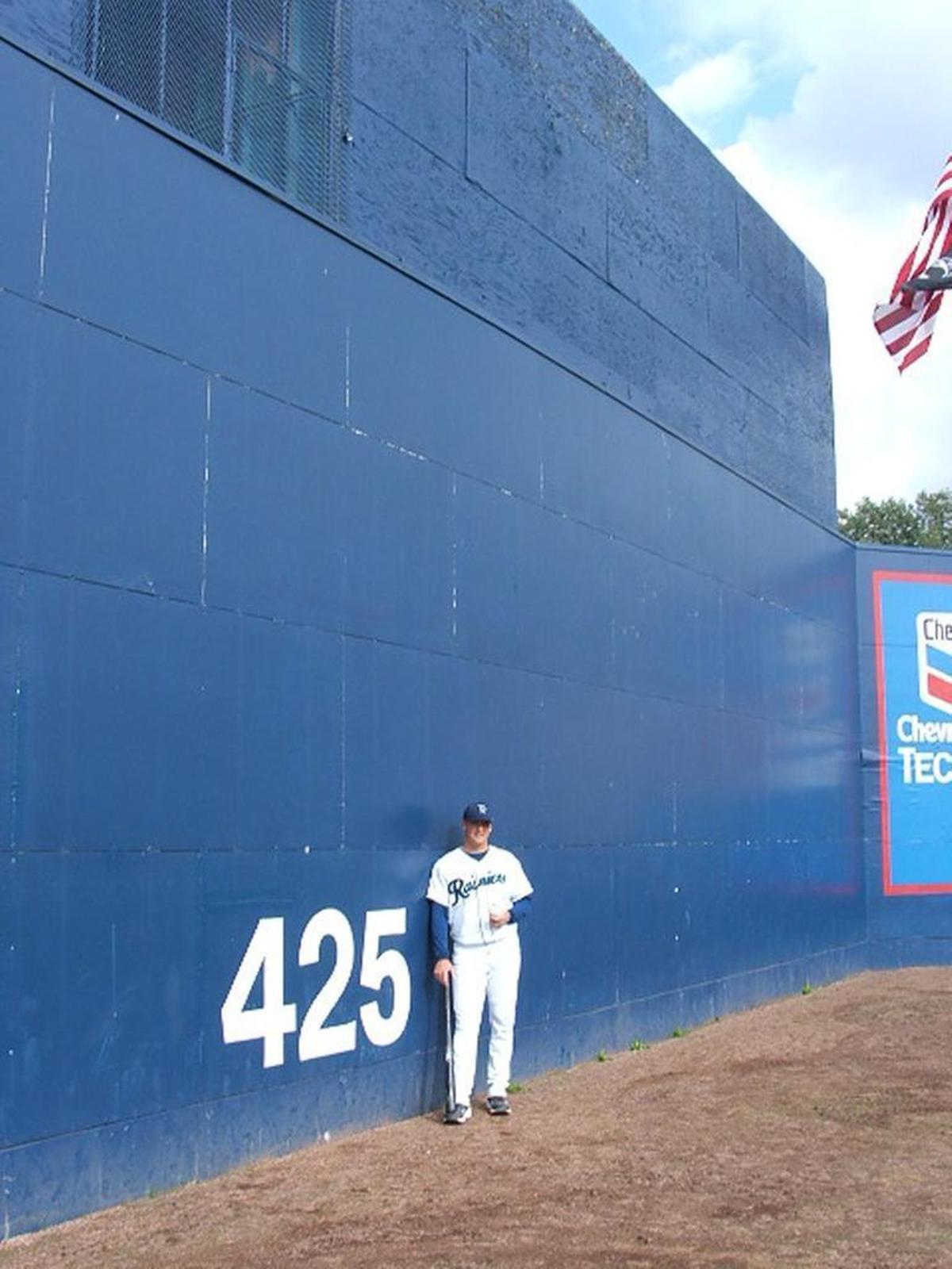 A.J. Zapp crushed a Joe Blanton fastball in 2004 that cleared the center field wall and was estimated to travel 505 feet, which is still considered the longest home run ever hit at Cheney Stadium.