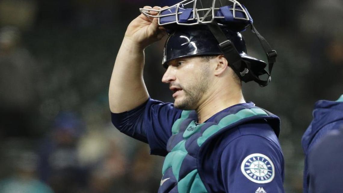 Seattle’s Mike Zunino was optioned to Tacoma this past Friday after struggling at the plate the first month of the season.