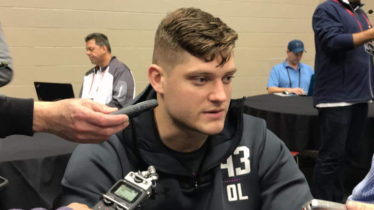 Army tackle Brett Toth is trying to become the second West Point graduate currently in the NFL. He was here at the NFL combine last month, then the Seahawks plus 11 other teams were reportedly at his Pro Day. But he knows his first priority is serving the U.S. Army.