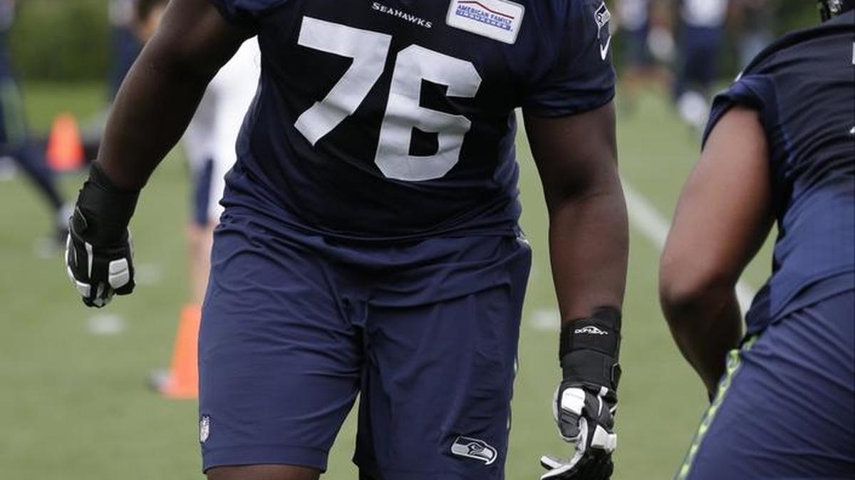 When Seahawks GM John Schneider drafted Germain Ifedi, he noted the guard had a nasty streak. And that showed Monday when Ifedi worked against Michael Bennett.