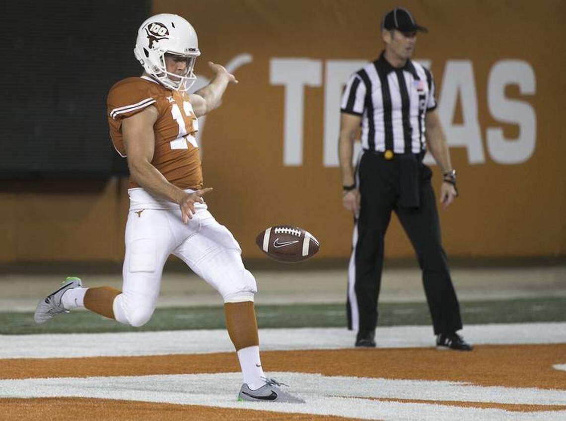 The Seahawks put veteran punter Jon Ryan on notice about his future with the team Saturday when they traded up seven spots in the fifth round and gave up a seventh-round choice to pick punter Michael Dickson from the University of Texas.