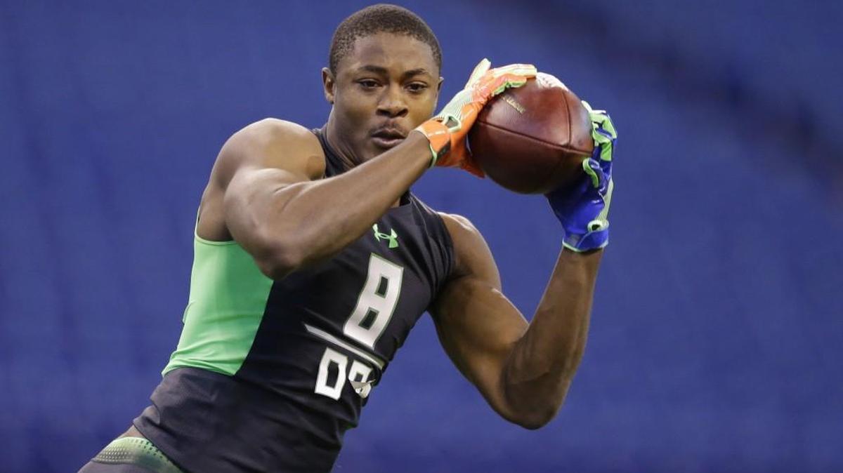 Miami cornerback Artie Burns could be targeted by the Seahawks in the early rounds of the draft — partly because of his long arms, which have been measured at 33 1/4 inches.