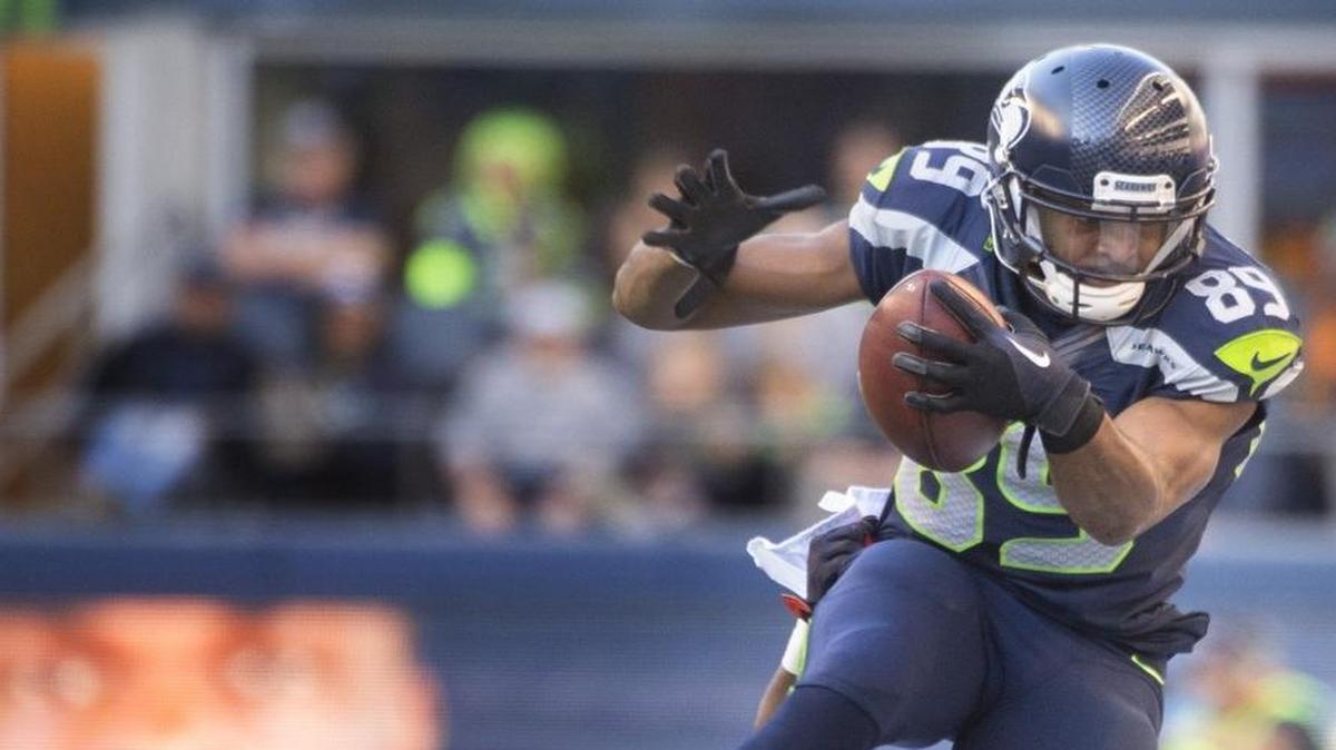 Wide receiver Doug Baldwin set the Seahawks’ franchise record with 14 touchdown catches during the 2015 regular season, tied for most in the NFL.