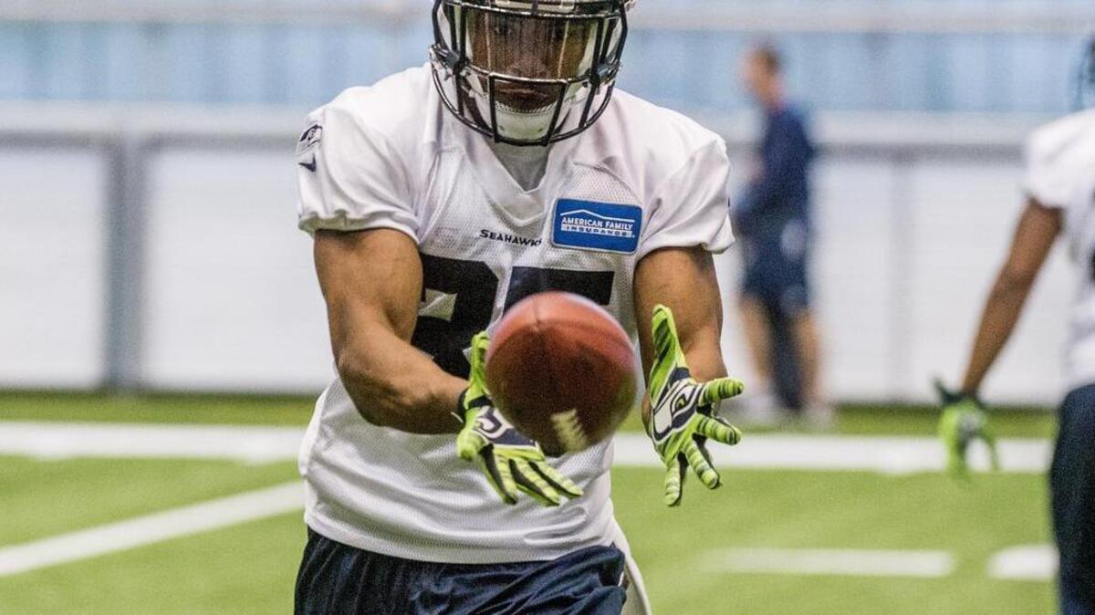 
Seahawks backup strong safety DeShawn Shead has been filling in at Seattle’s training camp for Kam Chancellor, who’s still holding out for an improved contract. 
