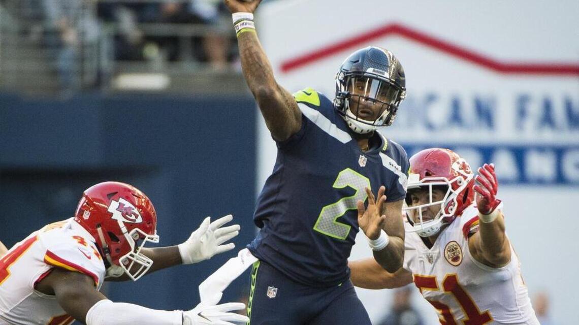 Seahawks release Trevone Boykin after backup QB's accused of domestic violence he denies