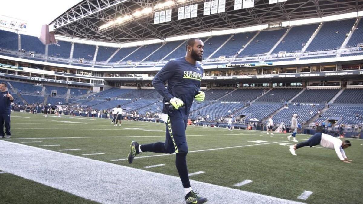 Seattle Seahawks strong safety Kam Chancellor goes head to head in ...
