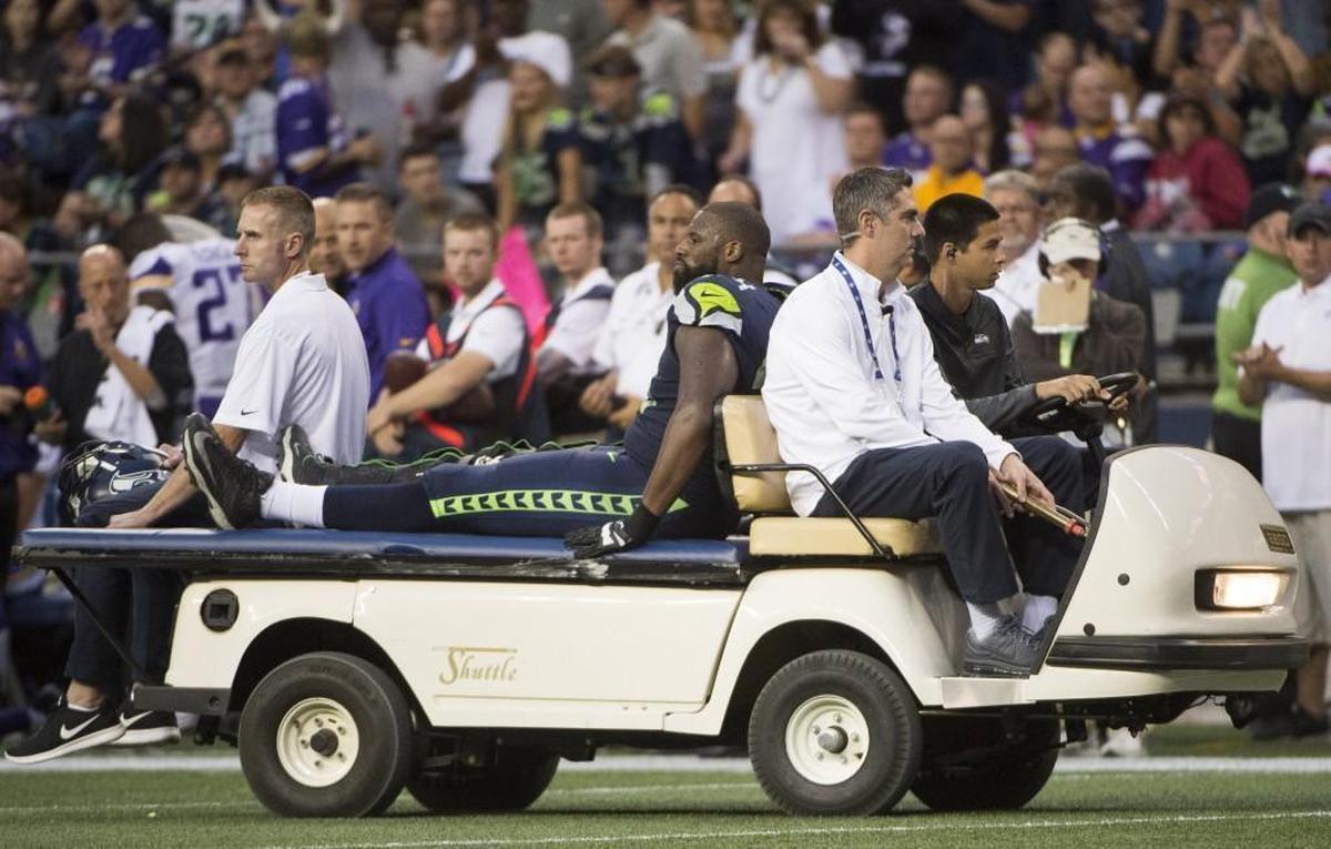 Starting left tackle George Fant’s torn anterior cruciate ligament in his knee last August in a preseason game ended his 2017 season, and led to the Seahawks trading for veteran left tackle Duane Brown.