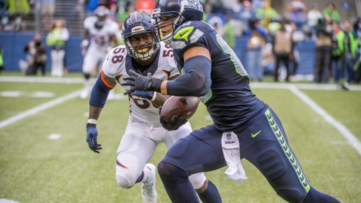 
New Seahawks tight end Jimmy Graham is ready to completely change a Seahawks offense that plodded at times last season.
