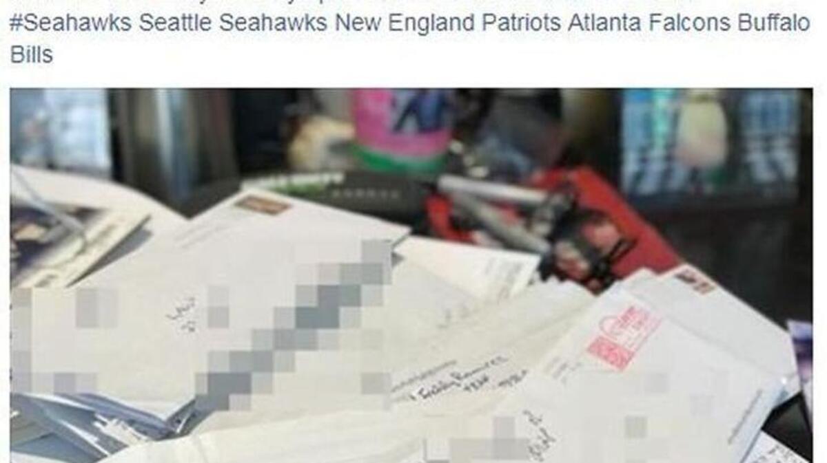 Former Seahawks’ safety Lawyer Milloy is receiving more fan mail than he can handle and is asking football fans to stop sending him items to autograph.