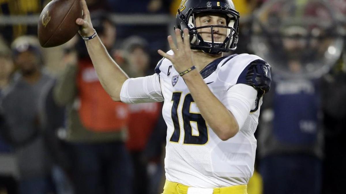 California quarterback Jared Goff should be the first player off the board Thursday as the No. 1-overall pick in the NFL Draft.
