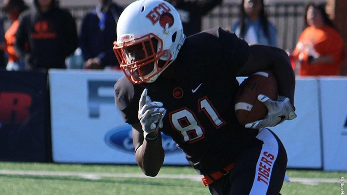 The Seahawks selected David Moore on Saturdauy with the No. 226 pick.