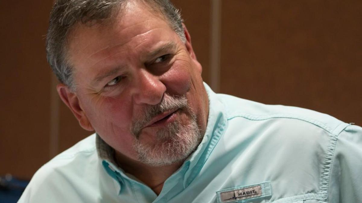 Former Seahawks strength and conditioning coach Dana LeDuc talks about his annual charity golf tournament in Ocean Shores on Saturday, July 15, 2017.