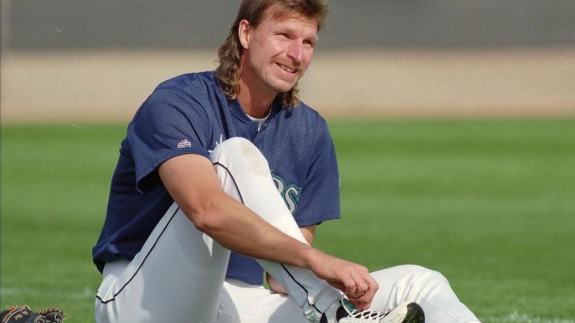 Pitcher Randy Johnson only started in eight games for the Seattle Mariners in 1996 due to ongoing back problems.