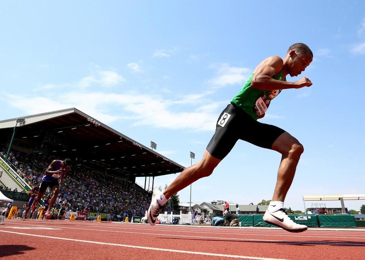At Oregon, Marcus Chambers was a four-time Pac-12 champion and a seven-time All-American.