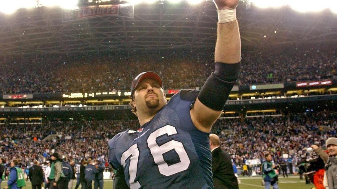 Back when the Seattle Seahawks had the best offensive line in the National Football League, guard Steve Hutchinson was a dominating force. Saturday night, he became the fifth player drafted by the Seahawks to become elected into the Pro Football Hall of Fame.