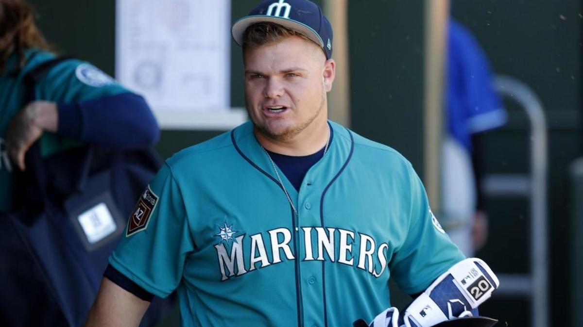 Seattle Mariners first baseman Daniel Vogelbach made the Opening Day roster but his path to playing time is unclear.