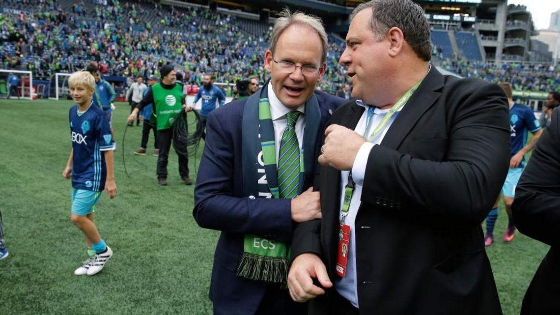 Repeat: The man in charge of the Sounders is not afraid of challenges or making tough decisions