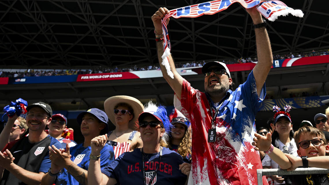 U.S. Rep. Larsen visits Bellingham, reflects on long World Cup fan zone planning
