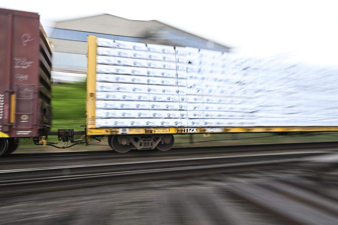 The train horn noise in Old Town has become an issue, according to some neighbors. Photographed on Wednesday, April 22, 2026, in Tacoma.