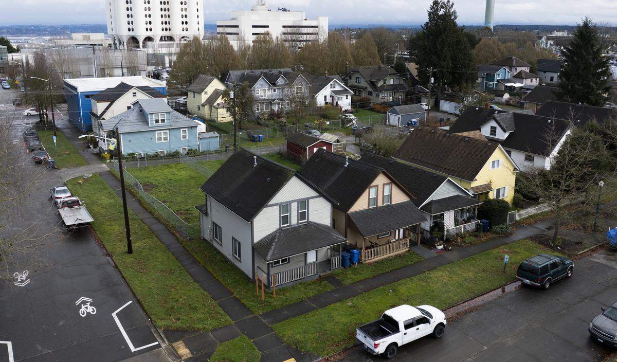 The Hilltop-area project at 1701 S. L St., near the People’s Community Center, gained a 12-year MFTE for seven townhomes.