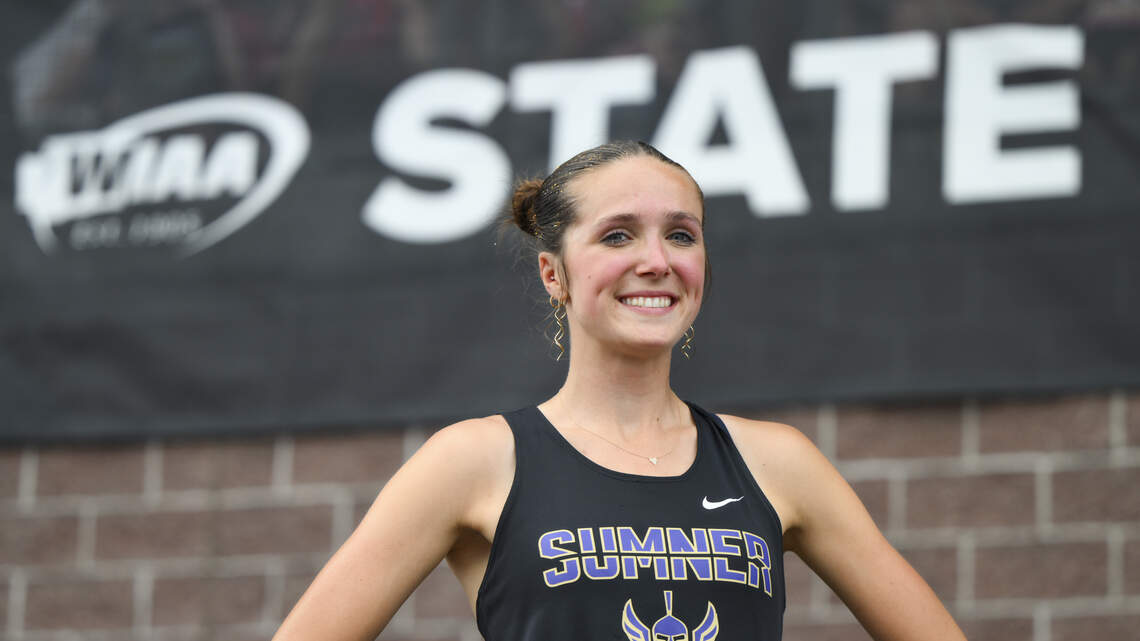 Sumner’s Ferencz had open-heart surgery. Now she’s thriving at state track